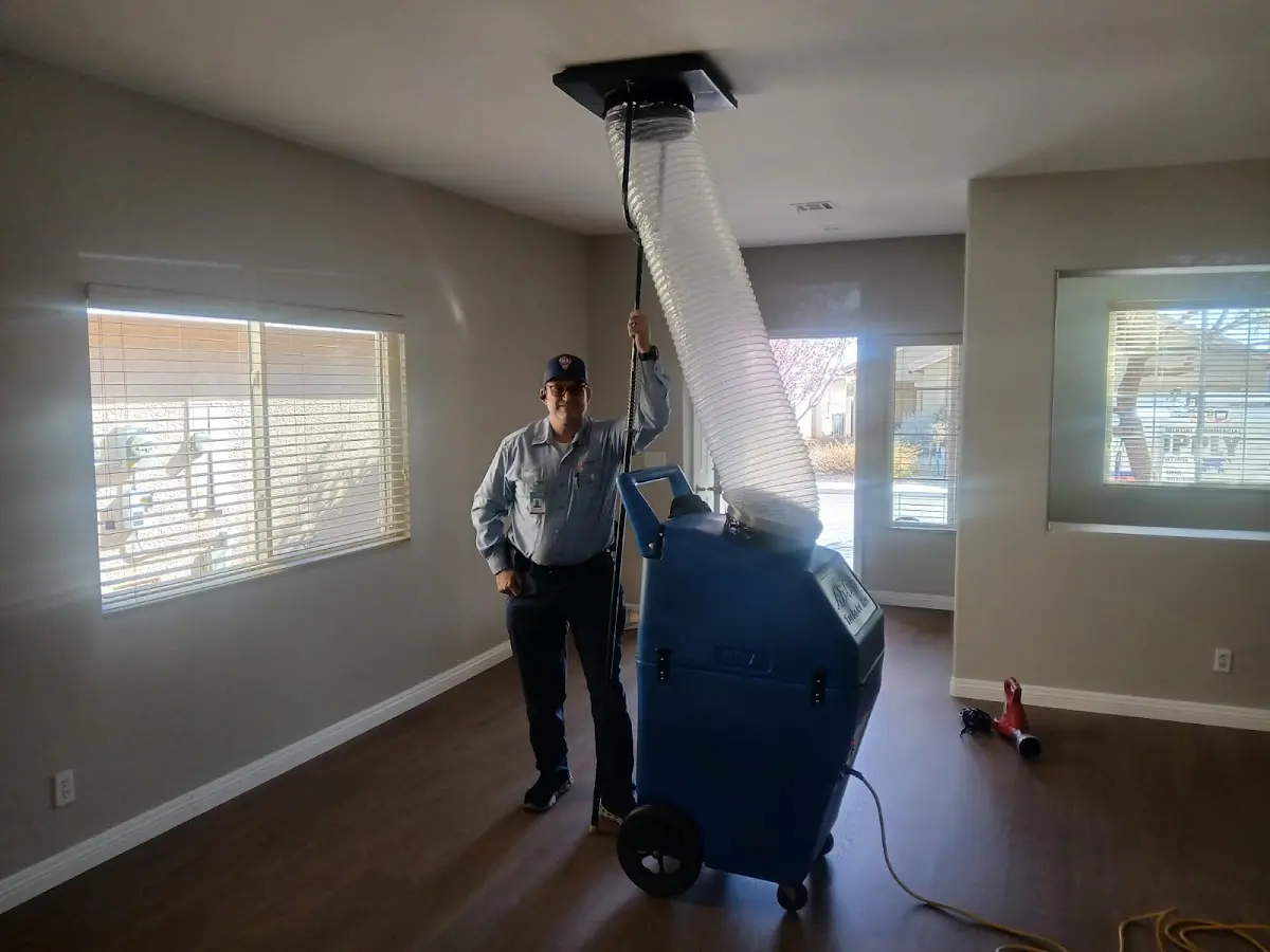 Professional Dryer Vent Cleaning work inside a Seminole home